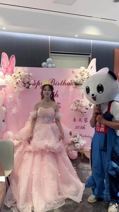 20 #粉色主题生日派对布置