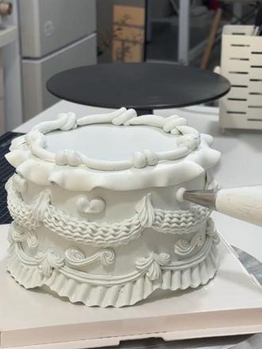 生日蛋糕 蛋糕 蛋糕教程 复古蛋糕视频同款花嘴左下角8件套