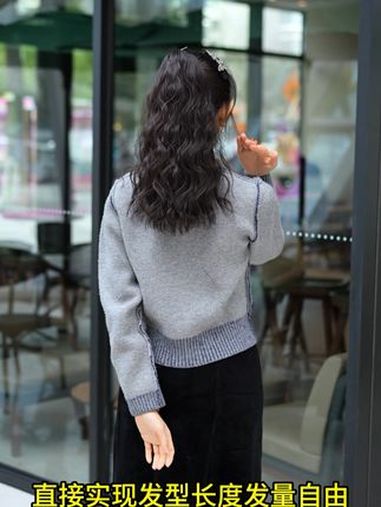 短发女生实用发型推荐,39.9短发秒变长发 假发 马尾 造型 美出高级感