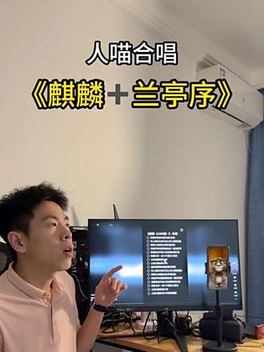 太燥 会说话的汤姆猫 麒麟兰亭序