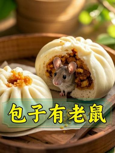 包子中吃出老鼠头,商家情绪激动预证清白,老板:你自己塞进去的 社会百态