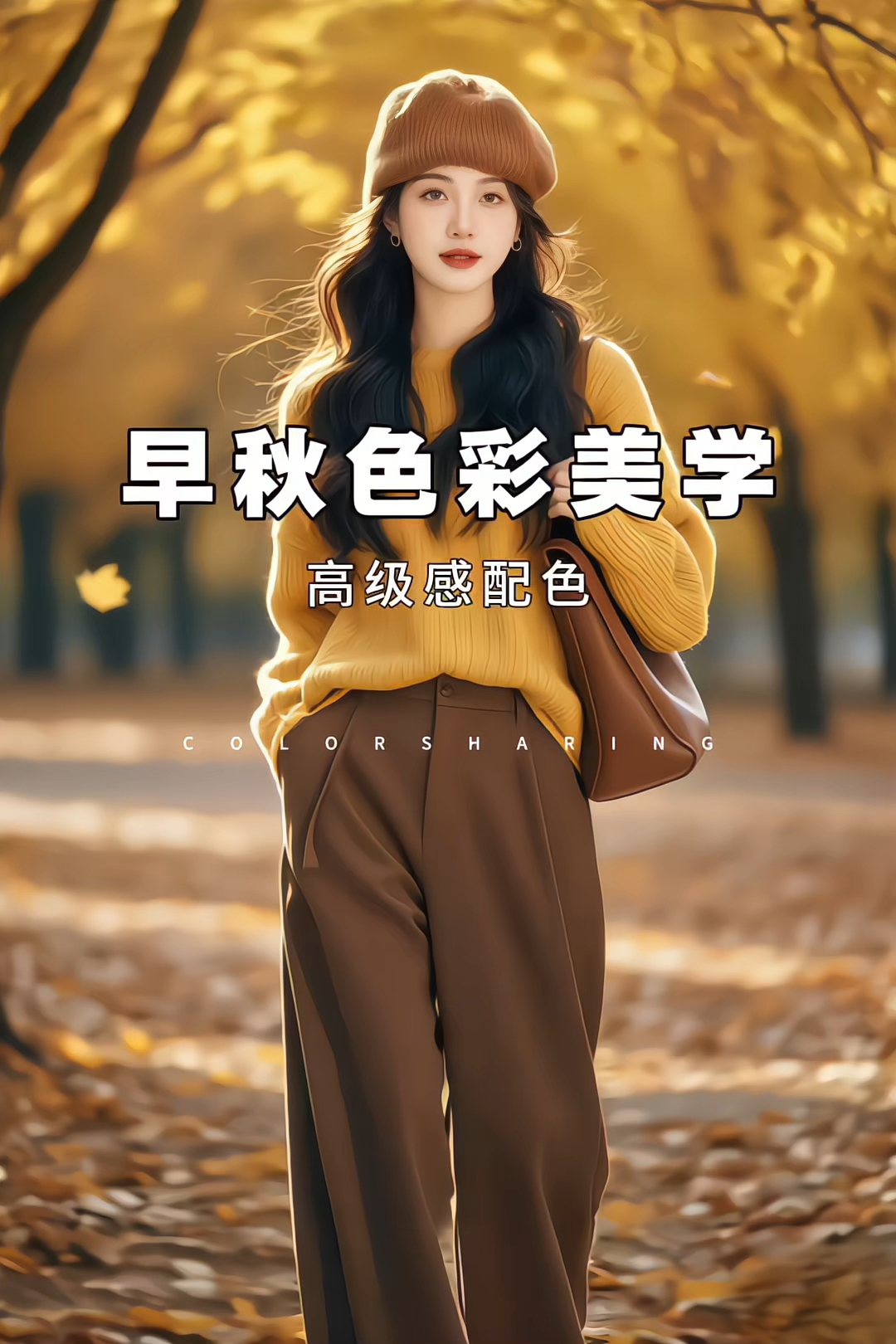 高级感配色分享#秋冬衣服颜色怎么组合#早秋穿搭#