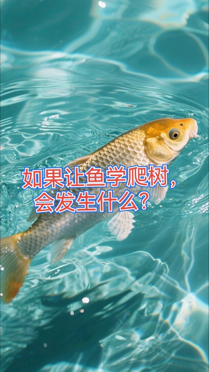 如果让鱼爬树,会发生什么?
