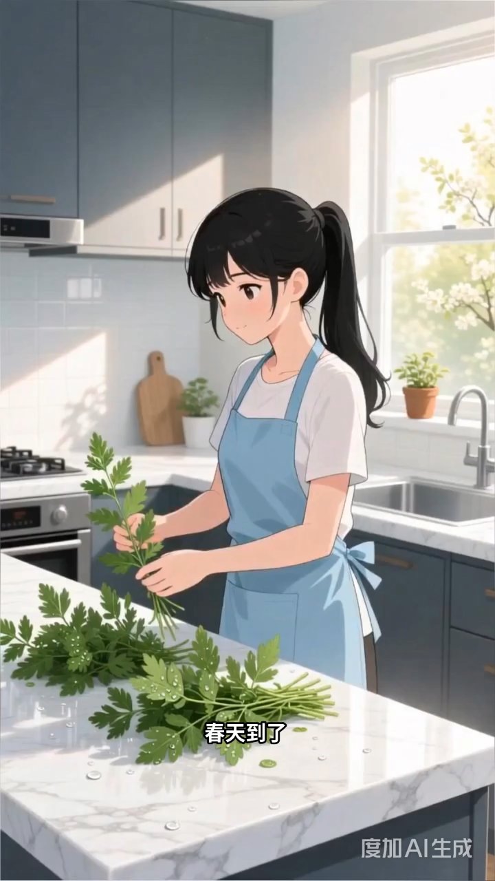 春日必吃软糯青团,手把手教你艾草飘香的家常做法