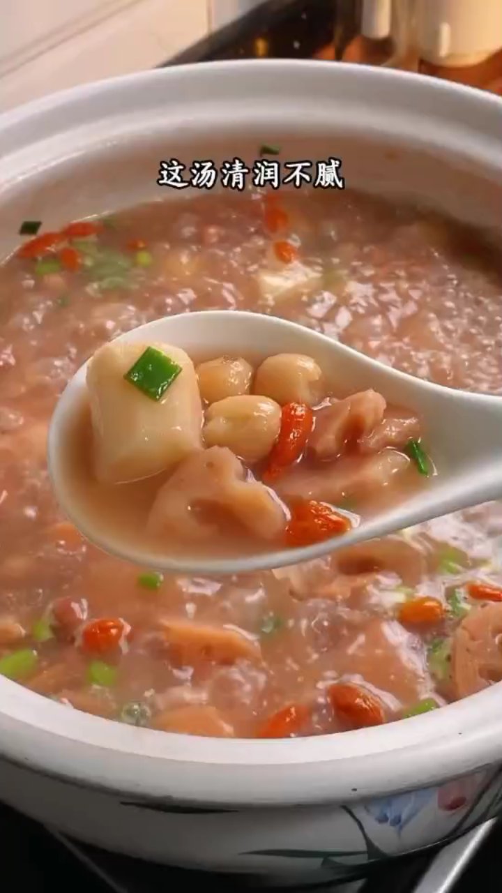 秋藕山药汤，温润养颜好滋味