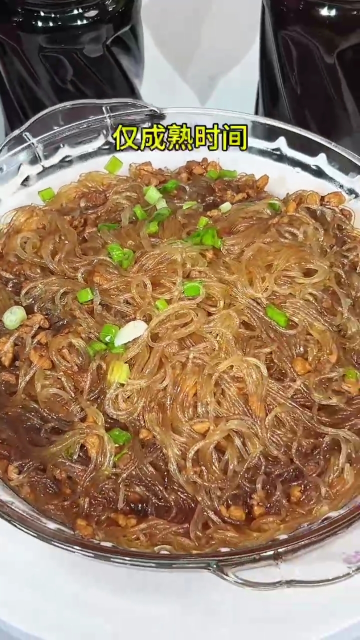 肉末烧粉丝