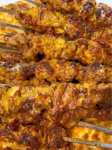 新疆羊肉串 烧烤 在家也能吃上烧烤 新疆美食 是新疆那味儿了