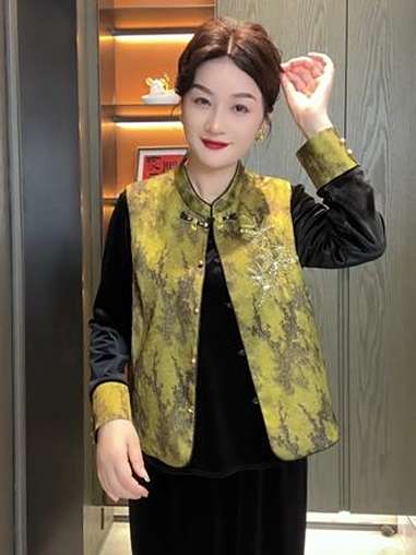 中秋节走亲访友~妈妈这么穿也太贵气啦~ 妈妈装 秋季新款 中老年女装