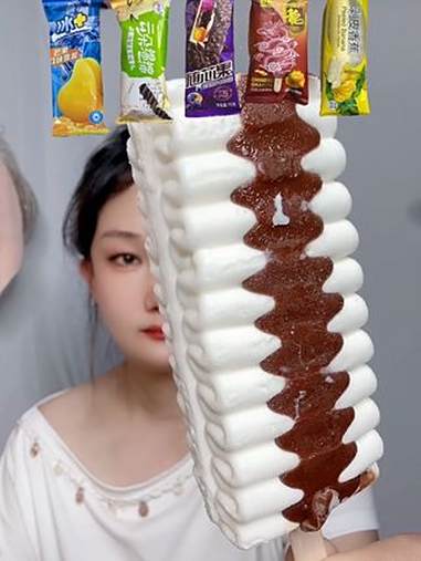伊利雪糕 蒙牛 冰爽一夏 零食对我下手了 雪糕雪糕真好吃