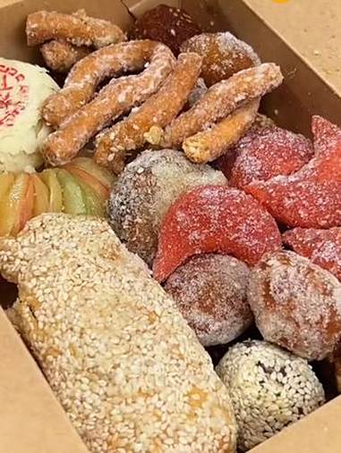 小时候才能吃到的巴西果子,满满的童年味道,吃起来外面是酥酥的,里面呢是软糯糯的 零食推荐 