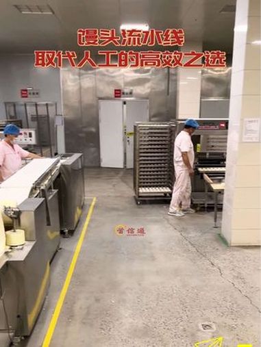 馒头生产线 馒头机 流水线设备 蒸馒头设备