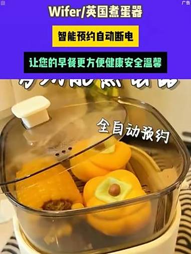 Wifer/英国煮蛋器智能预约自动断电，让您的早餐更方便健康安全温馨！-8.19