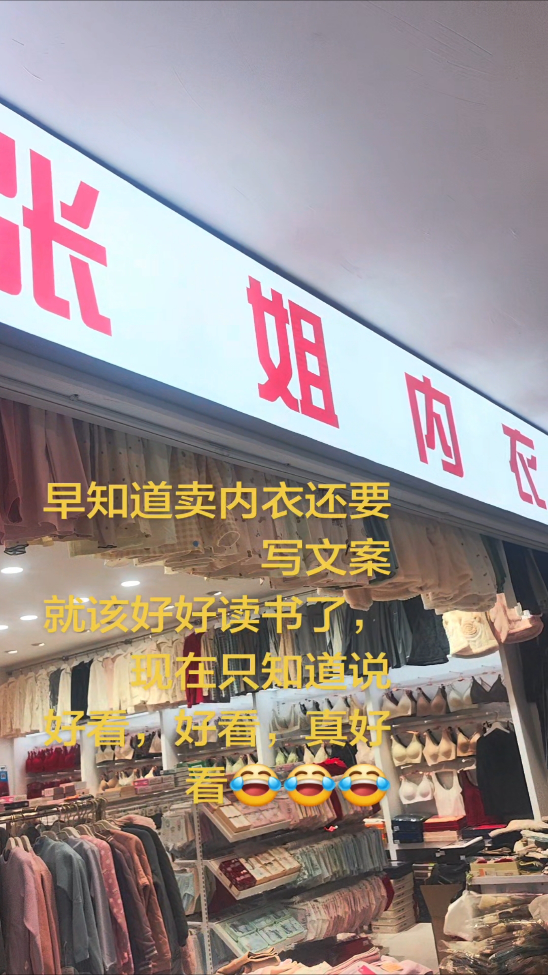 张姐内衣店的地址就在兰陵县天运商城北区一楼进来红色灯箱门头