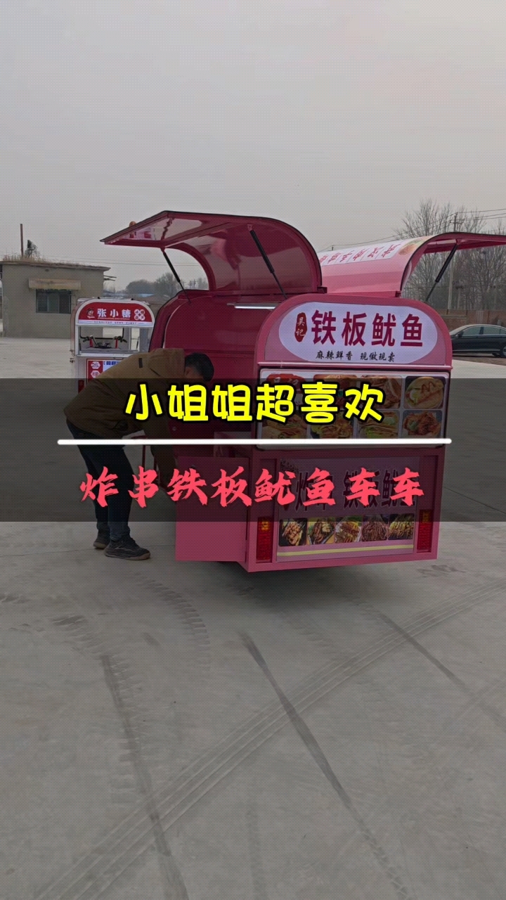 炸串铁板鱿鱼车车