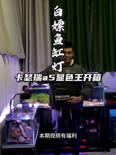 刷到我了?来抽个灯?卡瑟瑞A5显色王开箱,300元鱼缸灯的白嫖指南……水族爱好者 卡瑟瑞a