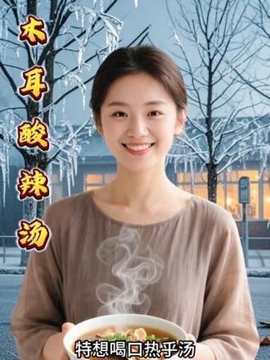 寒冬必备！浓郁爽滑木耳酸辣汤 木耳的做法 美食推荐 木耳 养生食谱 减脂餐