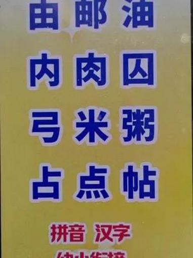 幼小衔接 成人识字 学前教育 汉字 拼音