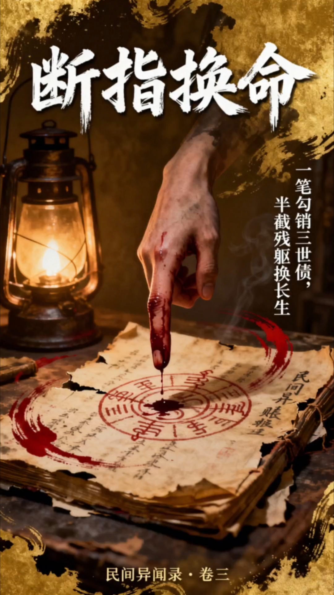 一根手指换十年阳寿,你会换吗?