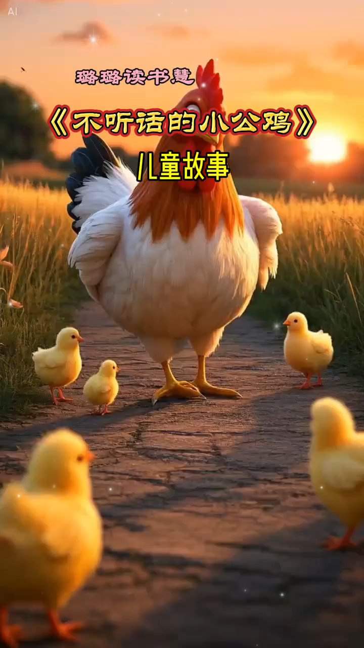 《不听话的小公鸡》儿童故事