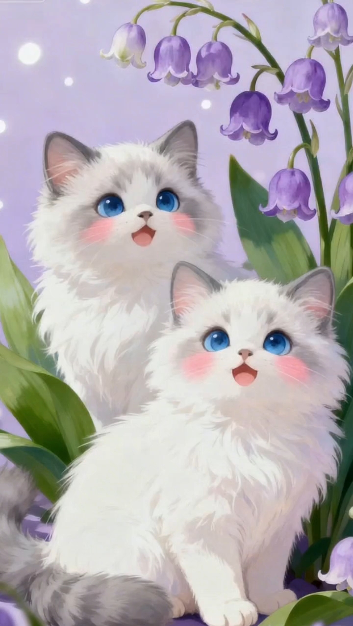 新作动态壁纸  可爱的猫宠  #原创