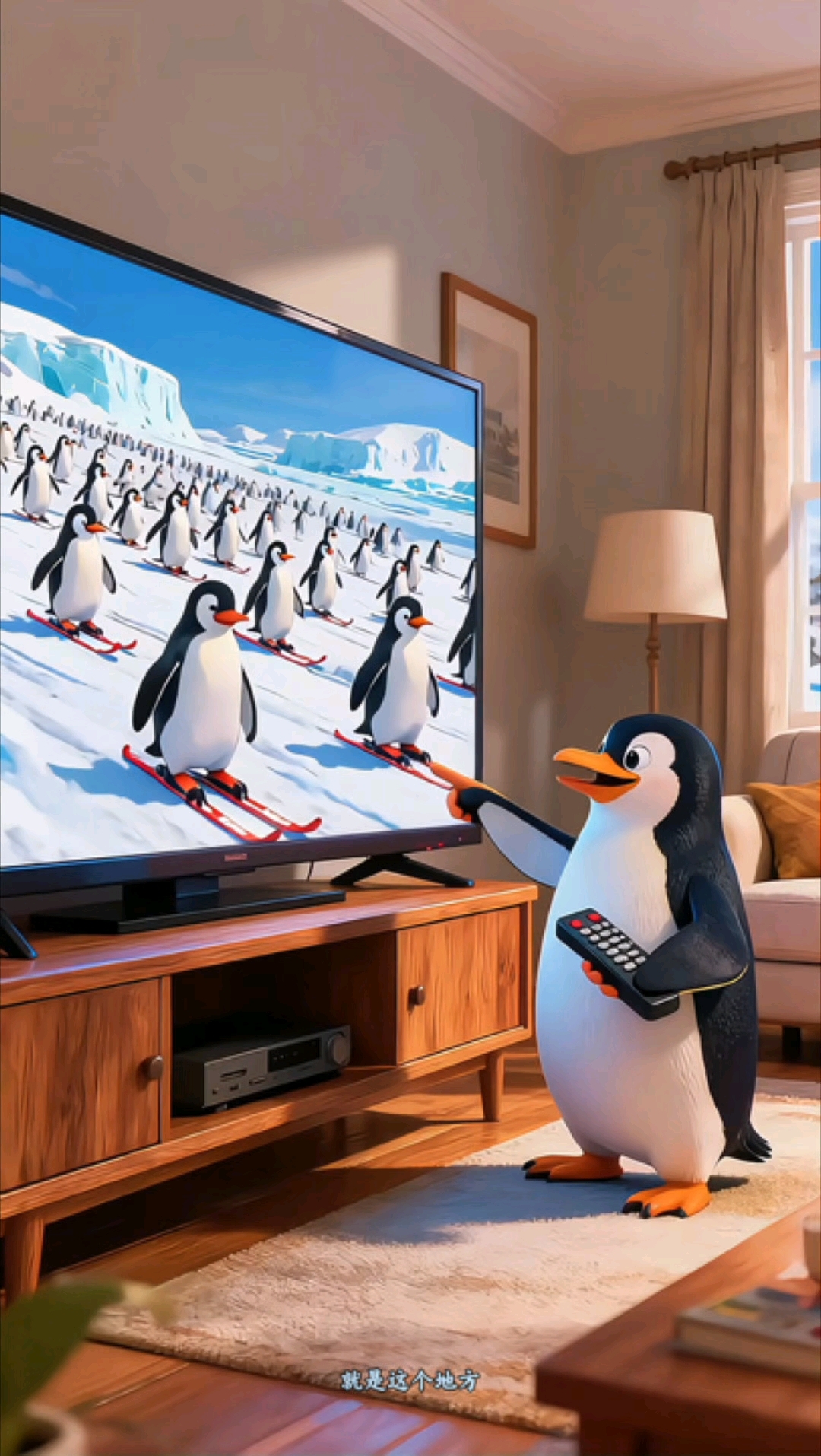 家里来了一只小企鹅