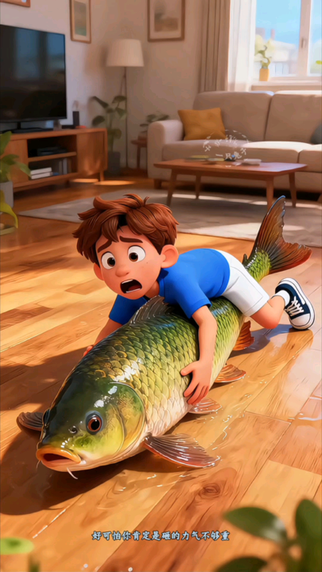 小男孩和鲤鱼的故事