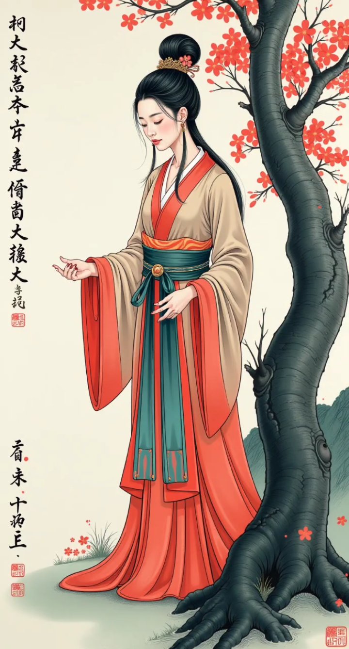 获取无水印高清古风美女图片壁纸