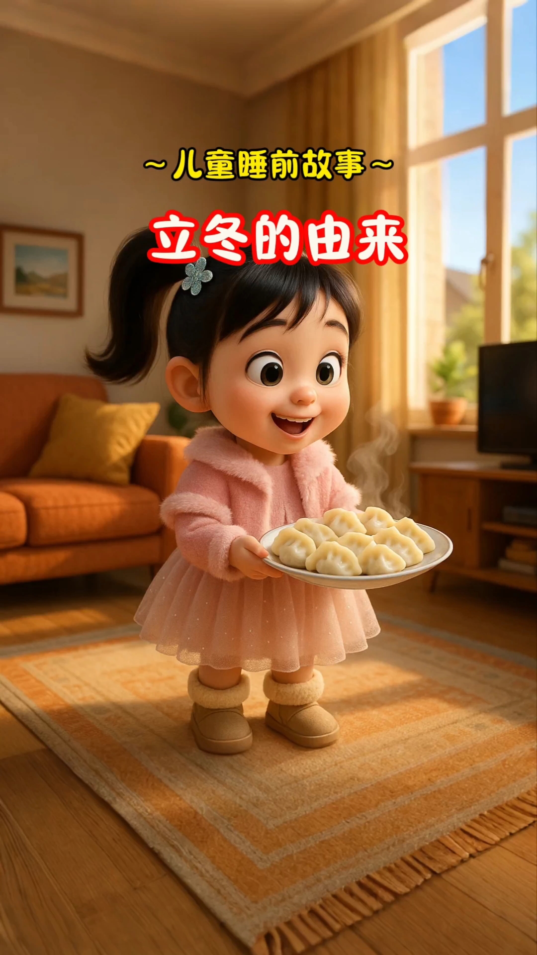 晚安睡前故事：儿童百科知识《立冬的由来》