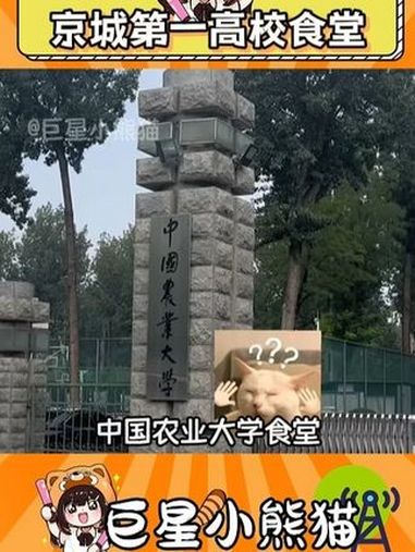 好想吃 中国农业大学 食堂 美食 大学生