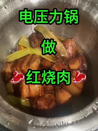 电高压锅 电压力锅 红烧肉 红烧肉做法 高压锅红烧肉 不锈钢检测在小号
