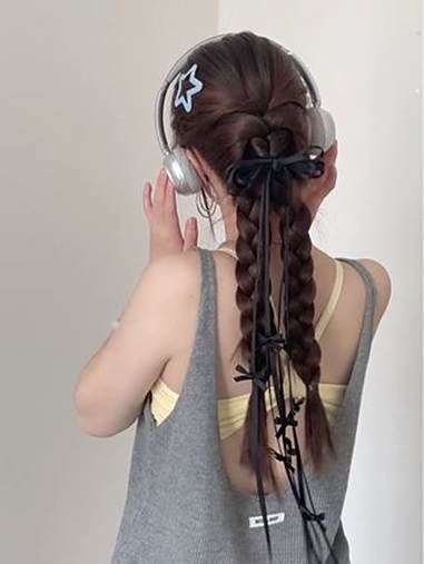 层次感双麻花辫教程 手残党也能学会的编发方法 发型教程 日常发型 我的发型我做主 发型的重