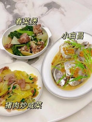 春菜煲 猪肉炒咸菜 20分钟搞定晚餐 潮汕美食 我的厨房日记 快手菜