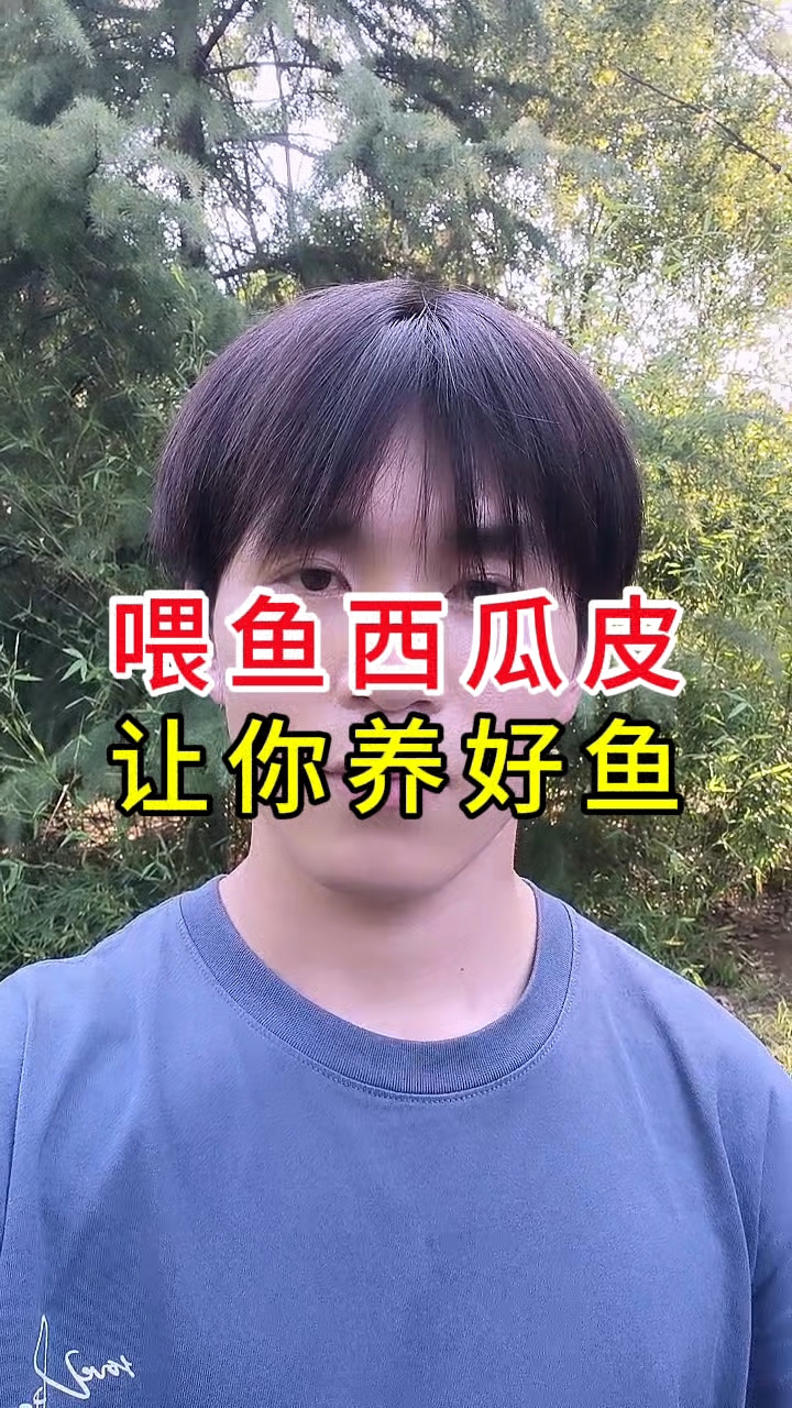 喂鱼西瓜皮 让你养好鱼