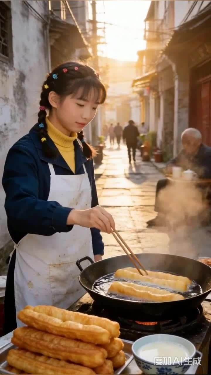 油条的温度,生活的烟火气