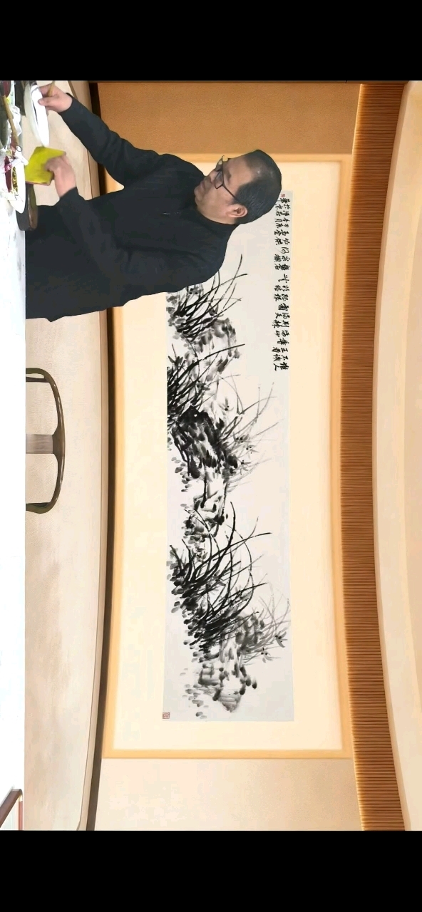 张泽石临创齐白石花鸟画-桃子4