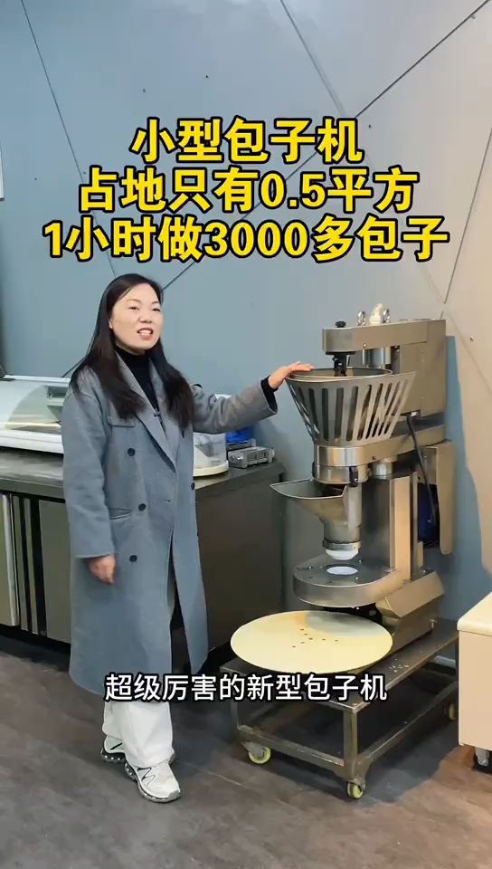 小型台式包子机,操作简单,点一下就做包子