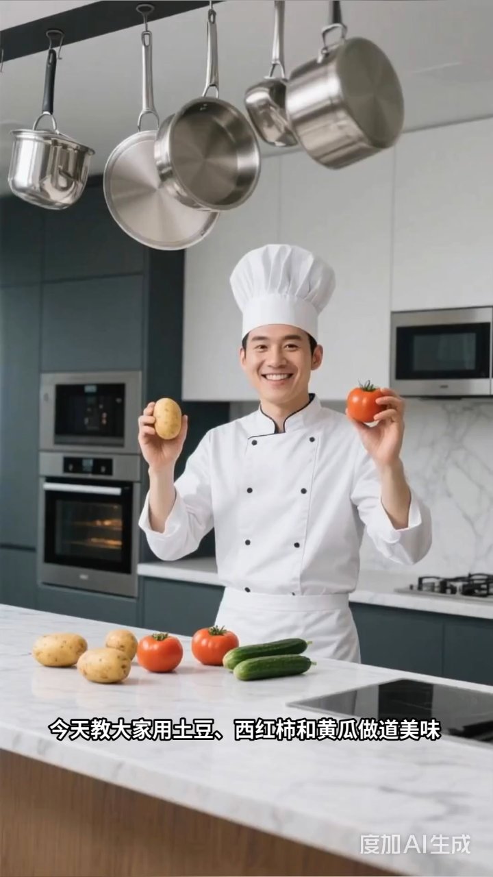 土豆西红柿黄瓜一锅出，5分钟搞定营养美味