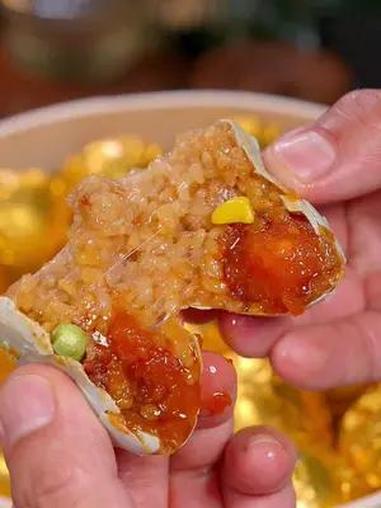 糯米蛋 金蛋粽 糯叽叽真是好吃哦