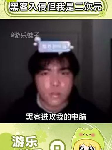 黑客入侵我的电脑但我是二次元。素材源于你去给我炒俩菜点赞踢人。捡手机文学 捡手机 二次元 