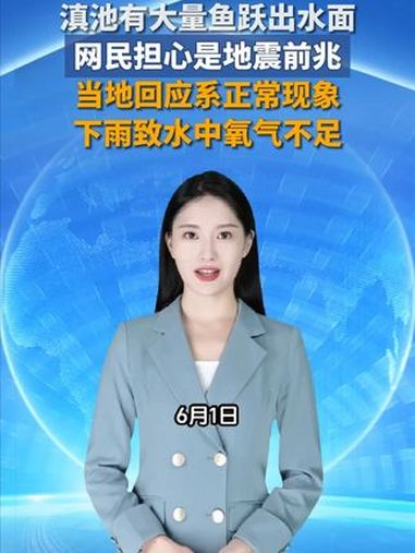 滇池大量鱼跃出水面,当地回应称属正常现象