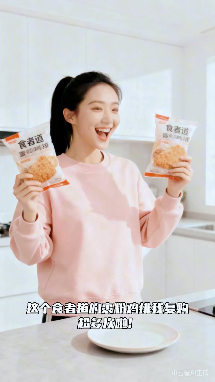 食者道炸鸡排半成品裹粉鸡排鸡胸肉空气炸锅食材1200g/袋