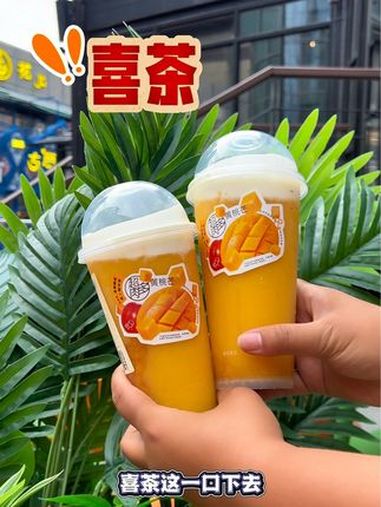 喜茶这一杯只要17.5!新品上市赶紧尝尝!秋天第一杯喜茶 喜茶双重果肉真果茶 秋天第一杯奶