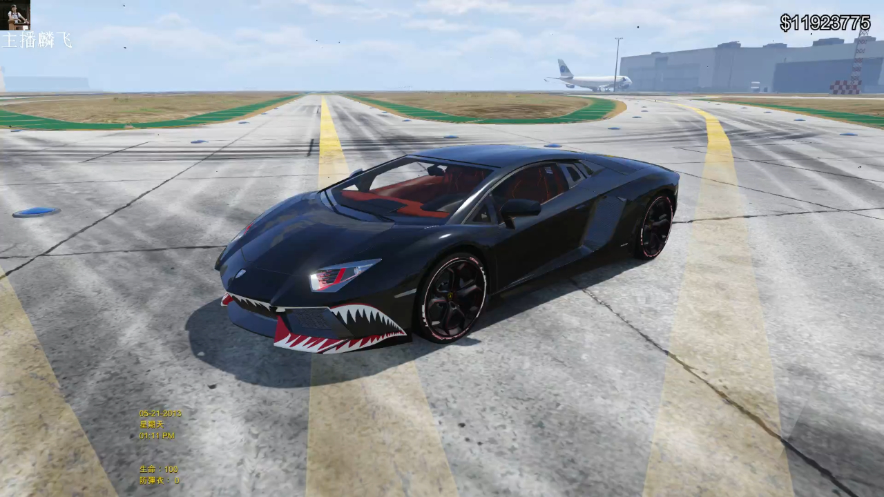 GTA5:鲨鱼嘴兰博基尼你见过吗?