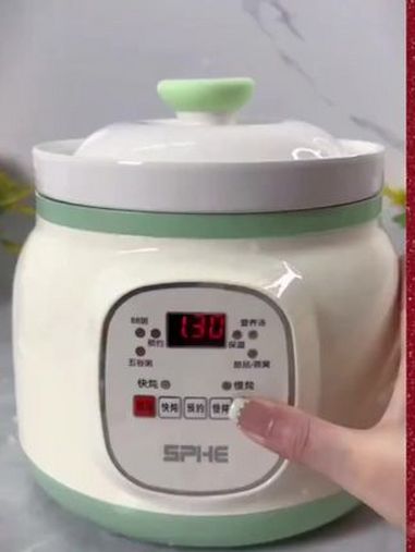 陶瓷电炖锅 五大炖煮美食一键直达,中途不用看管,不会溢锅,煲汤、熬粥、炖甜品给宝宝做个辅食