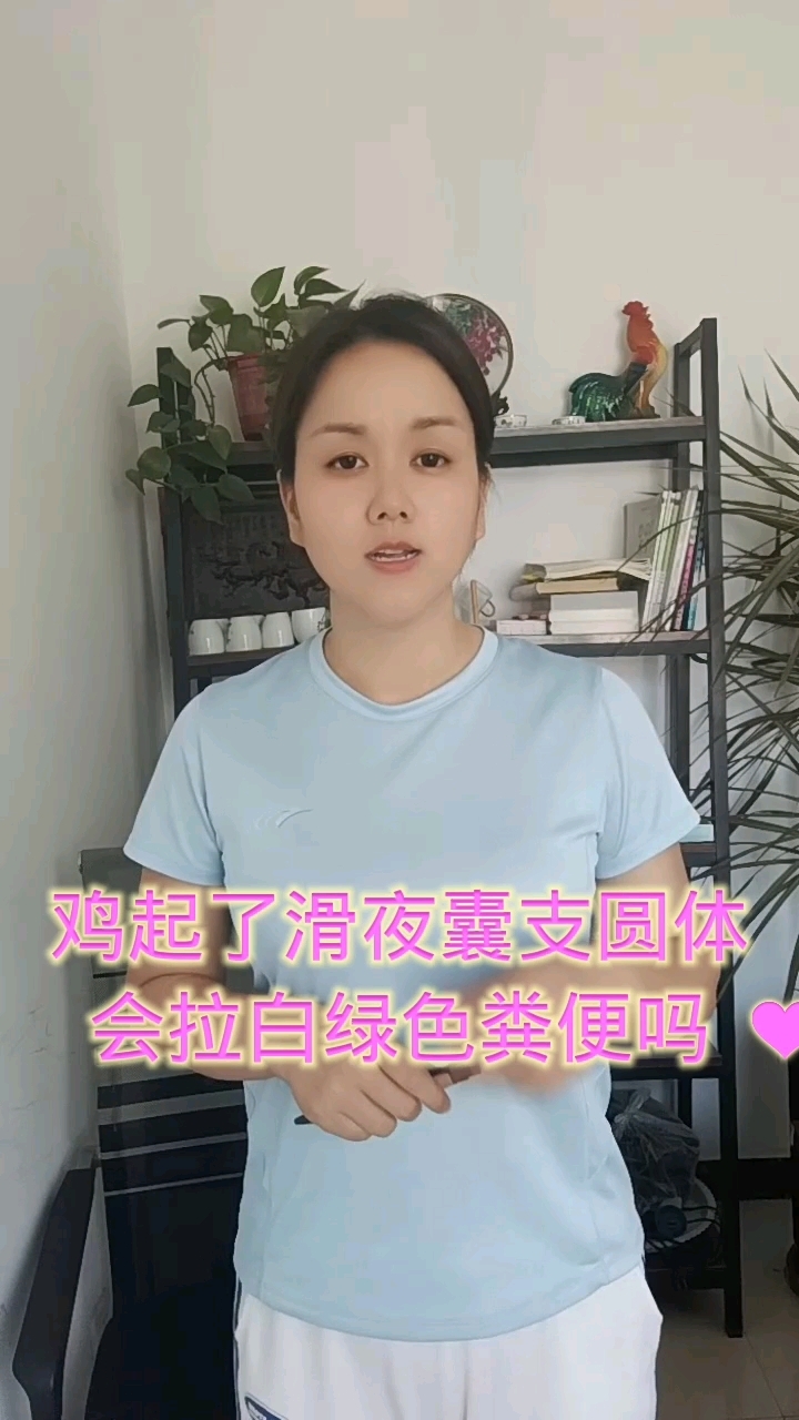鸡起了滑液囊支原体会拉绿便吗