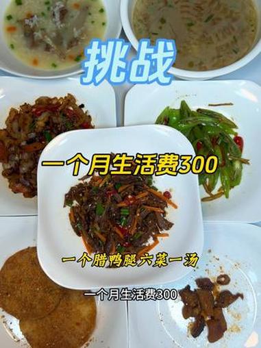 宝子们开饭啦，上热门 今天买了一个咸鸭腿揍了6菜一汤，烤鸭皮，鸭骨粥，凉拌手撕鸭，萝卜鸭汤