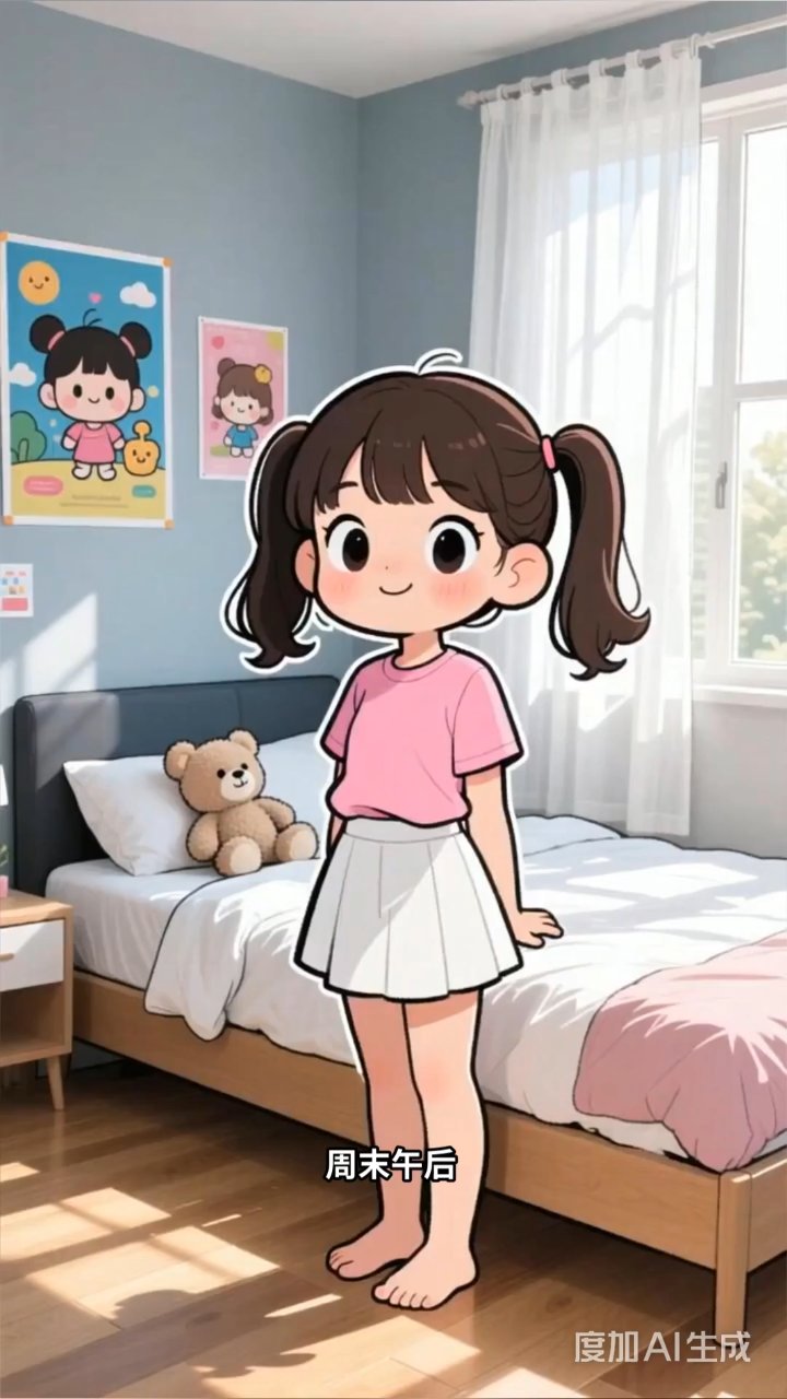 阳光少女踩出快乐印记,记忆海绵床垫上演解压游戏