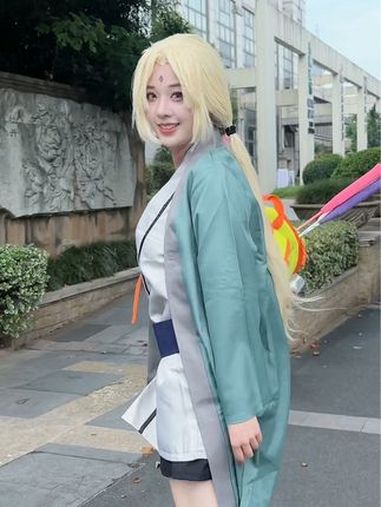 七夕快乐呀!羽毛球 纲手cos 火影忍者 ooc致歉一切