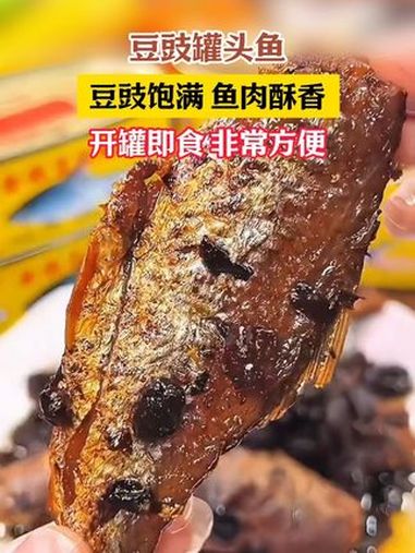 鱼罐头 豆豉鱼罐头 豆豉鱼 美食推荐 好吃不贵经济实惠