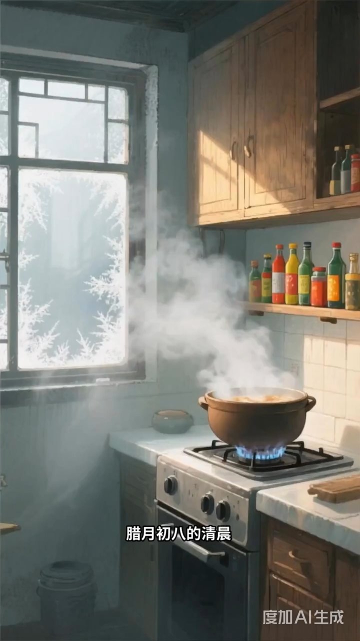 红豆桂圆藏心意,腊八粥香暖全家
